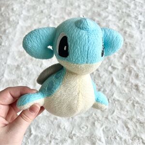 Pokemon Center Lapras Plush Stuffed Animal Blue 6” Anime Pokedoll Japan 2010